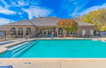 Outdoor swimming pool and spa